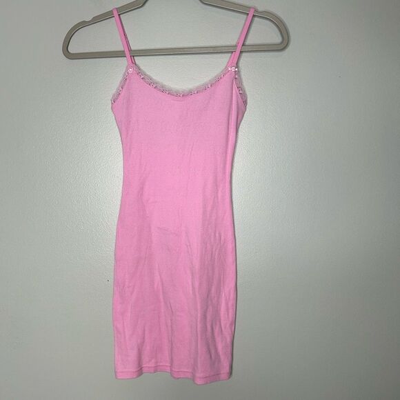 Skims Pointelle Mini Slip Dress - Picture 3 of 6